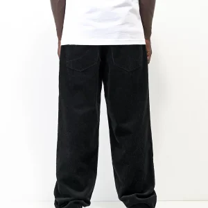 Empyre Loose Fit Black Corduroy Skate Pants