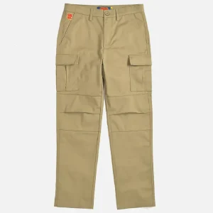 Empyre Loose Fit Khaki Cargo Skate Pants