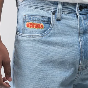 Empyre Loose Fit Light Wash Denim Skate Jeans